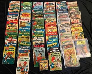 Comic Book Collection: Lone Ranger, Woody Woodpecker, Mickey Mouse, Bugs Bunny, Superman, Star Wars, Gene Autry, Little Lulu, Henry, Tarzan, Sylvester & Tweetie & so many more! Golden Age & Silver Age; many from the 1950’s. 