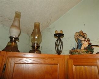 Oil lamps $15-20