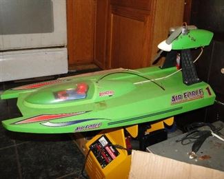 Air Force 1 Aquacraft Hydro Gas Boat 30" $150