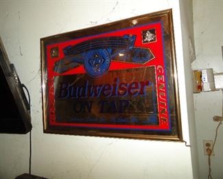 Budweiser Sign $25