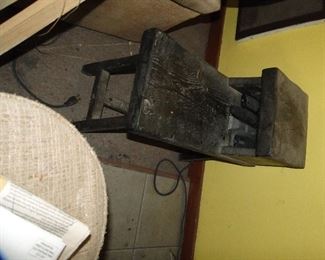 Old Stool table $30