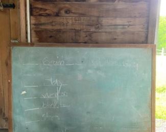 4x6feet chalk board GREAT for your chores….