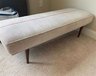 Vintage Padded Bench $ 88.00