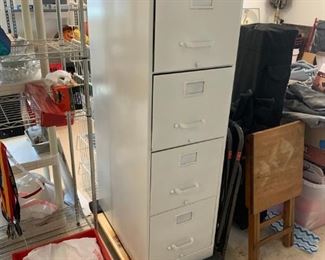 4 Drawer File Cabinet $ 60.00