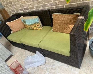 Wicker Outdoor Sofa $ 224.00