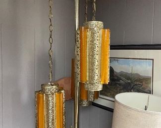 Mid century modern hanging lamp