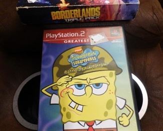Playstation 2 Sponge Bob & Triple Pack Borderlands