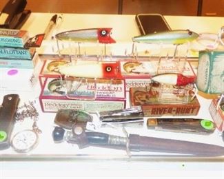 Vintage fishing lures