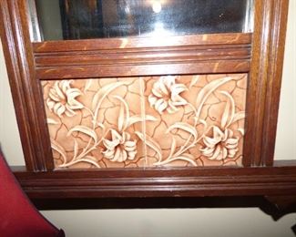 Tile work in Hall Tree