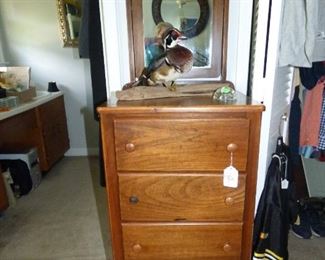 Antique Gentleman's Chest with mirror, 