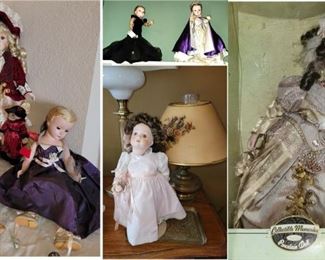 German and American dolls - old!
