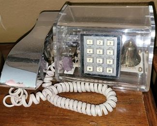 Lucite telephone