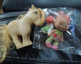 Retry toys including Strawberry Short Cake and My Little Pony (1980s)