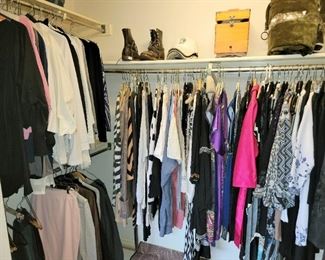 Woman's clothing - HUGE amount of quality clothes, mall to designer.  Jeans, leggings, tights, jackets, coats, vintage, formal wear