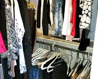 Woman's clothing - HUGE amount of quality clothes, mall to designer.  Jeans, leggings, tights, jackets, coats, vintage, formal wear