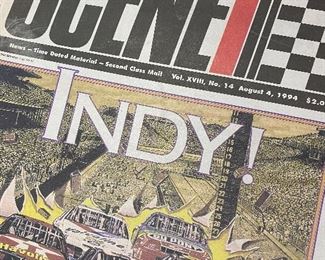 Scene, Winston Cup Scene Magazines, Indy 1994