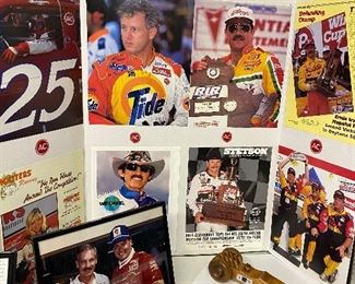 Ken Shrader, Ernie Irvan, Dale Earnhardt Stetson, Pontiac Excitement 400 Terry Labonte