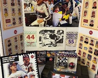 Dale Earnhardt Memorabilia, Nutmeg’s Nascar Drivers, Nutmegg Mills, Marlboro 500, Champion Spark Plug 400, 1991 Busch Pole Winners