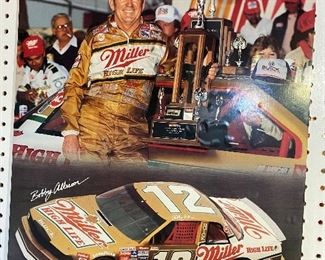 Bobby Allison Day Poster Board, Miller High Life 500, Pocono Raceway June 18, 1989