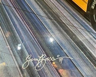 Sam Bass 1989 Rusty Wallace Poster/Print