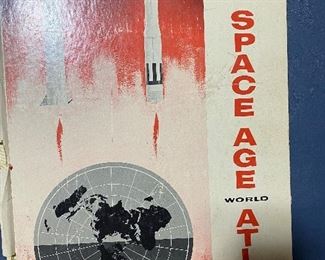 AC Space Age World Atlas
Rand McNally
Published for AC Spark Plug
General Motors