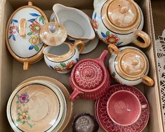 Miniature tea sets