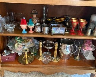 Misc serving/decor pieces