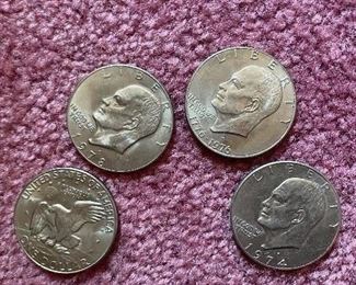 Eisenhower silver dollars