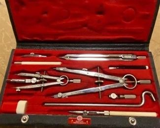 POST math protractor kit with case