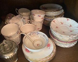 Tea cups and saucers