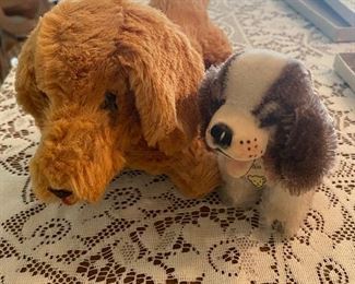 Steiff 'Corkie', stuffed dog