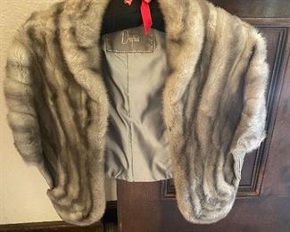 Vintage Dayton's fur wrap