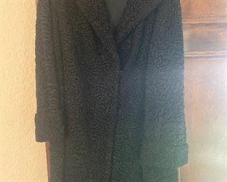 Vintage Schlampp fur coat