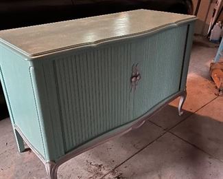 Old TV Console Painted