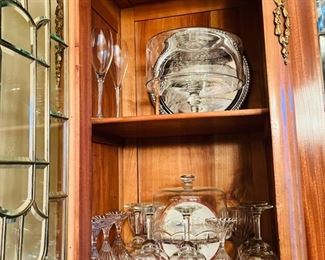 Crystal Stemware, Cake Plates