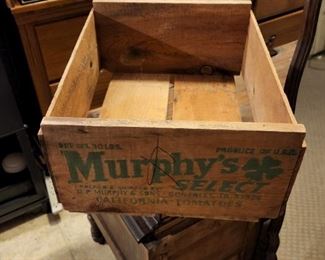 Murphy's vintage box