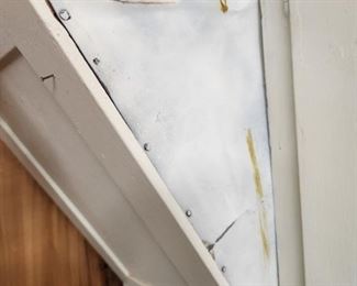 Hoosier flour bin in Cabinet