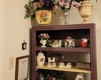 Top of storage unit and decor