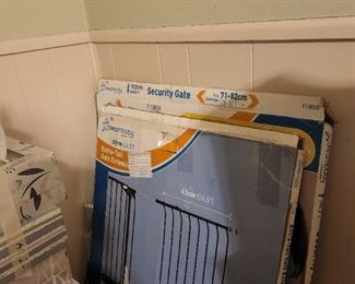Security gates - still in boxes