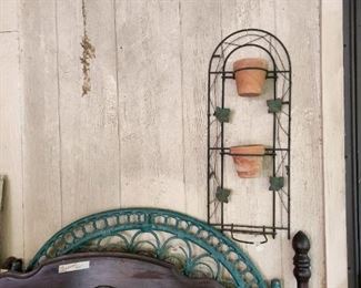 Outside under carport 