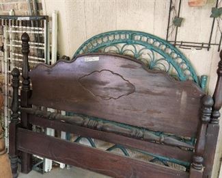 Outside under carport 