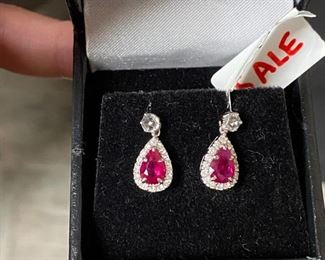Ruby Earrings