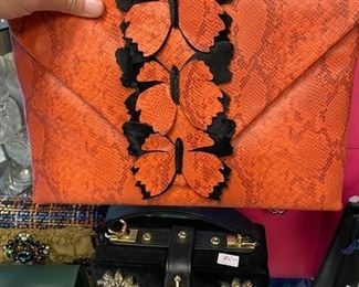 Embossed Leather Handbags Starting from $70