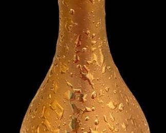 molten gold vase