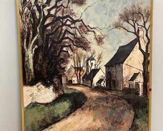 Pierre LeMarchand original oil painting. Measures 38" x 51." Photo 1 of 2. 