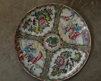 Antique Chinese Export plate. Measures 9.5" D. Photo 1 of 2. 