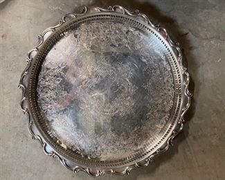 Silver Plate Tray. 