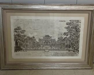 Chinese print from Trowbridge Gallery. Photo 1 of 3. 