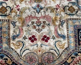 Samad Fine Wool Rug from the Golden Age Collection. Measures 8' x 10.' Photo 2 of 3. 