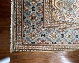 Wool Persian rug. Measures 14' 2" x 10' x2." Photo 3 of 4. 